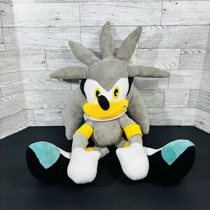 Lissipuppe Silver Sonic The Hedgehog 18inch plush ‎ PLEASE READ